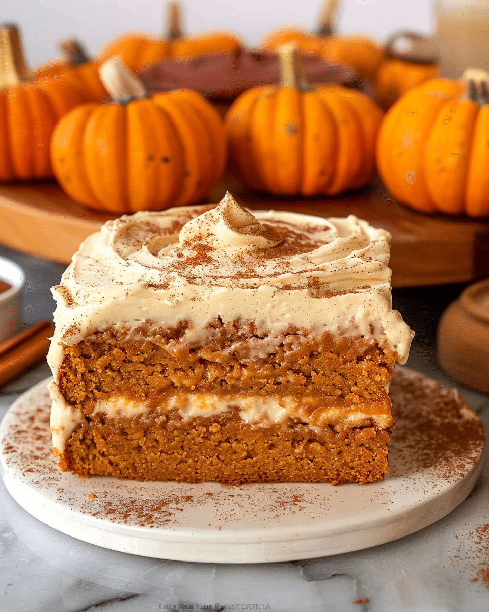 Pumpkin Spice Latte Cake
