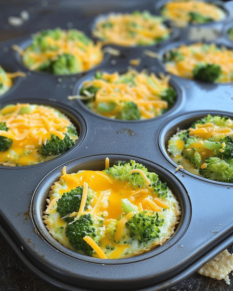 Broccoli Cheese Cups