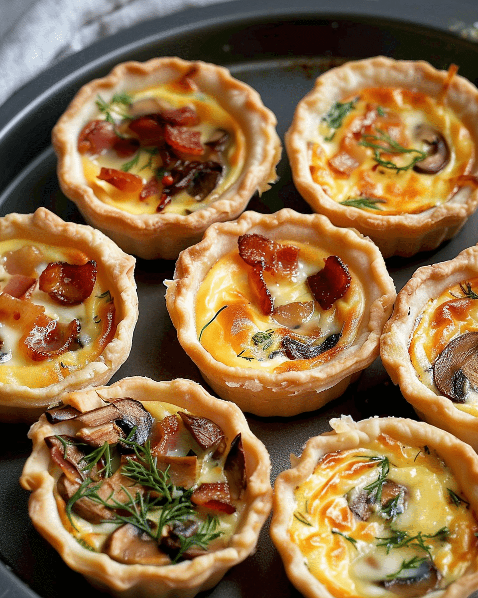 Delicious Mini Quiches Recipe