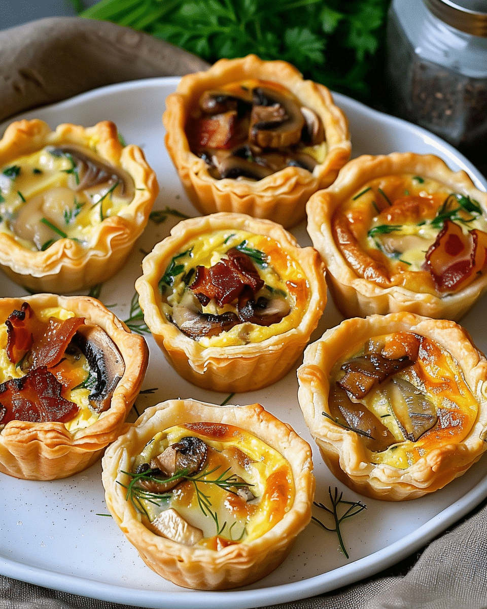 Delicious Mini Quiches Recipe
