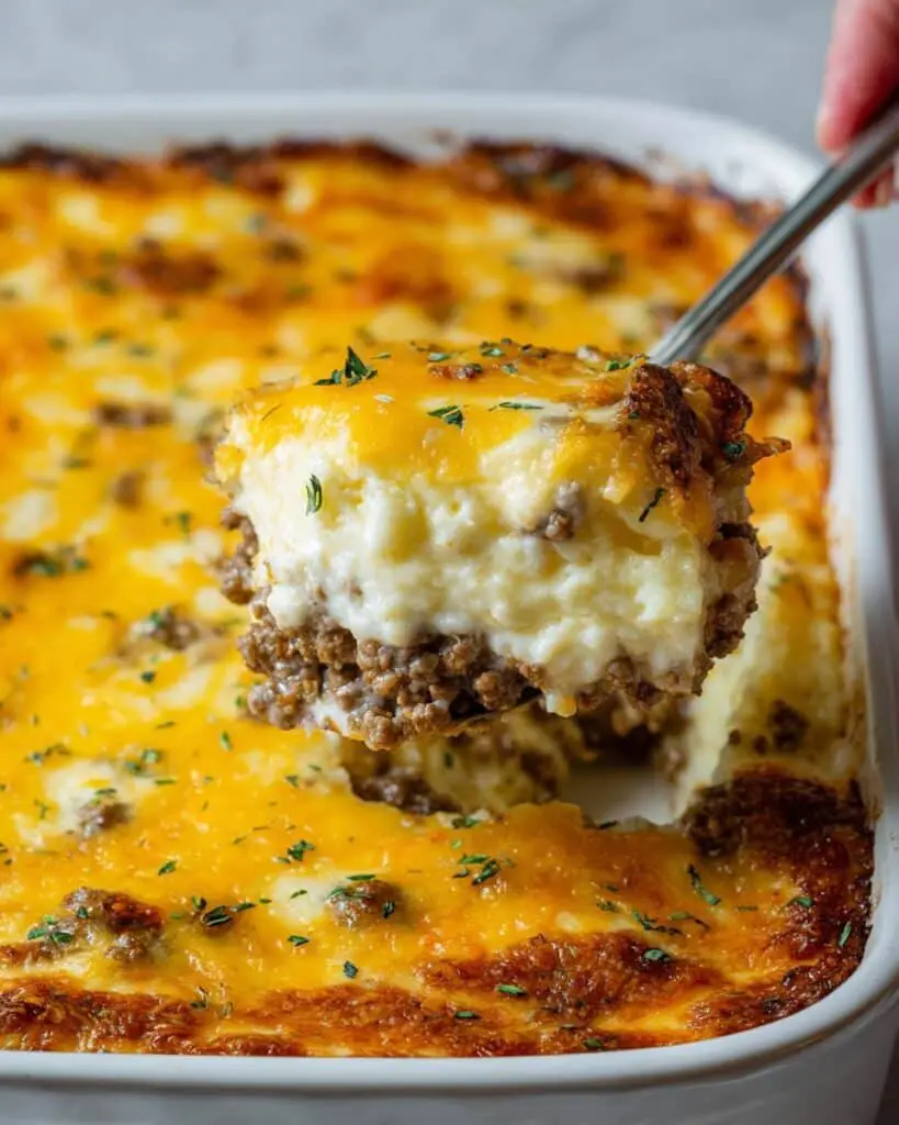 Biscuits and Gravy Casserole – Easy Cracker Barrel Copycat Recipe