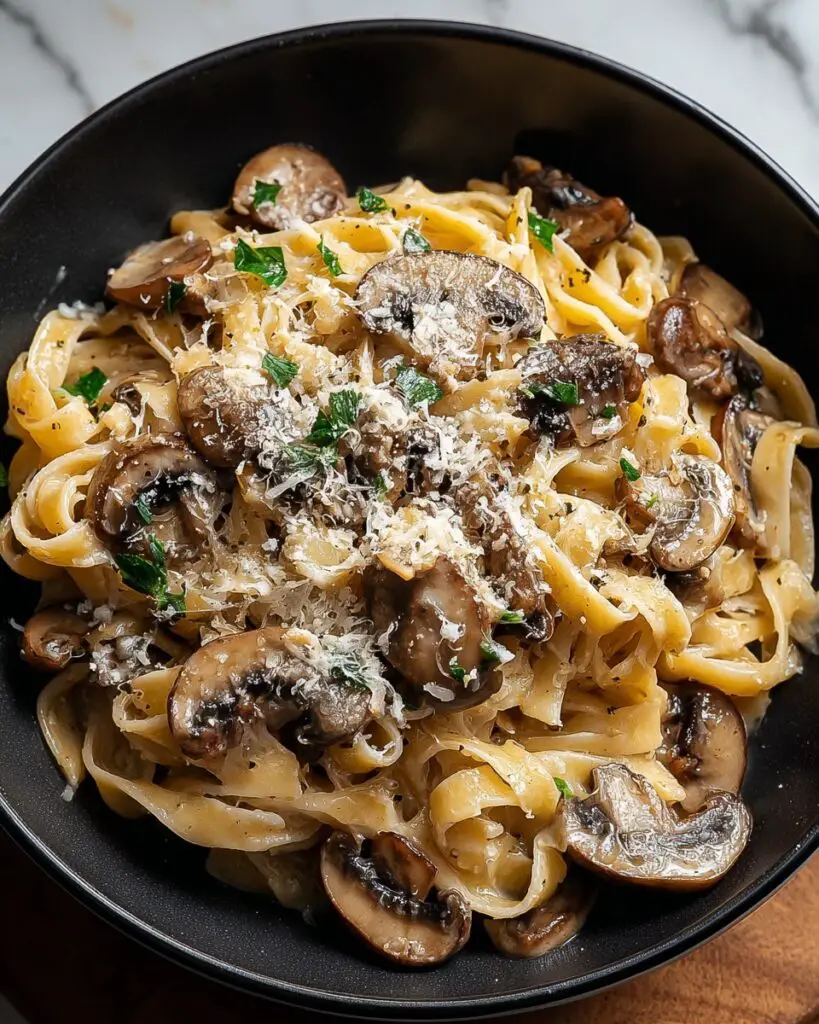 Caramelized Leek and Mushroom Gruyère Pasta Recipe