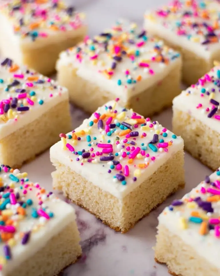 Easy Frosted Sugar Cookie Bars Recipe