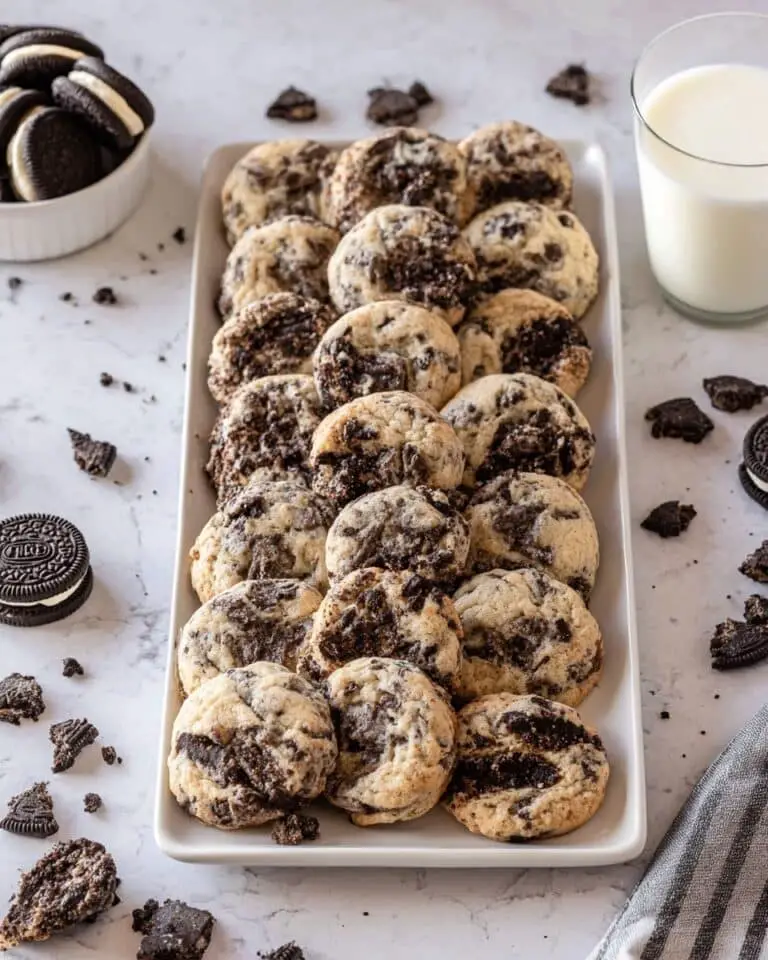 Oreo Cheesecake Cookies Recipe