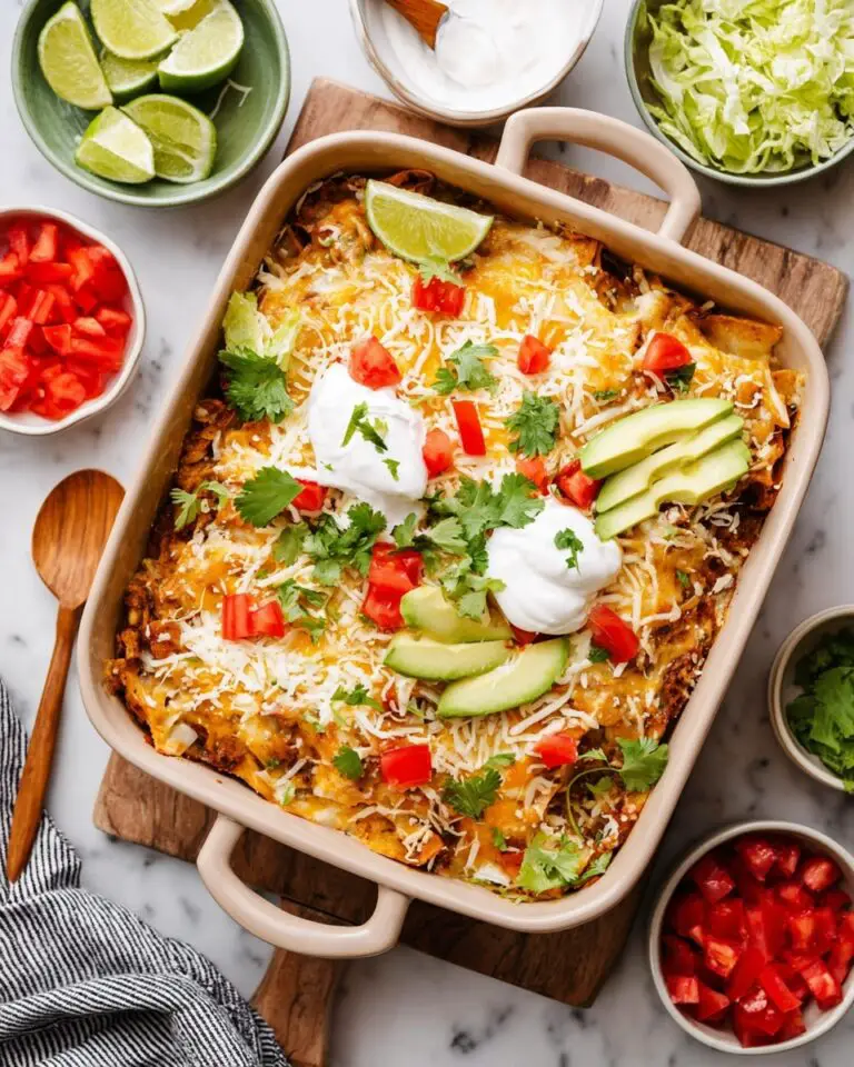 Cheesy Taco Potato Casserole Recipe