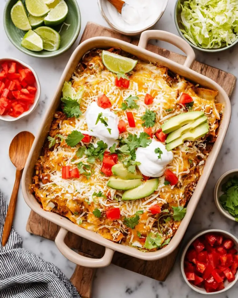 Cheesy Taco Potato Casserole Recipe