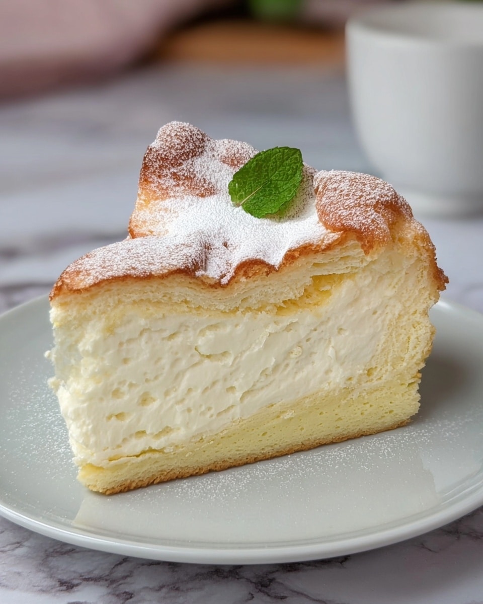Karpatka – Polish Carpathian Mountain Cream Cake Recipe - Recipe Image