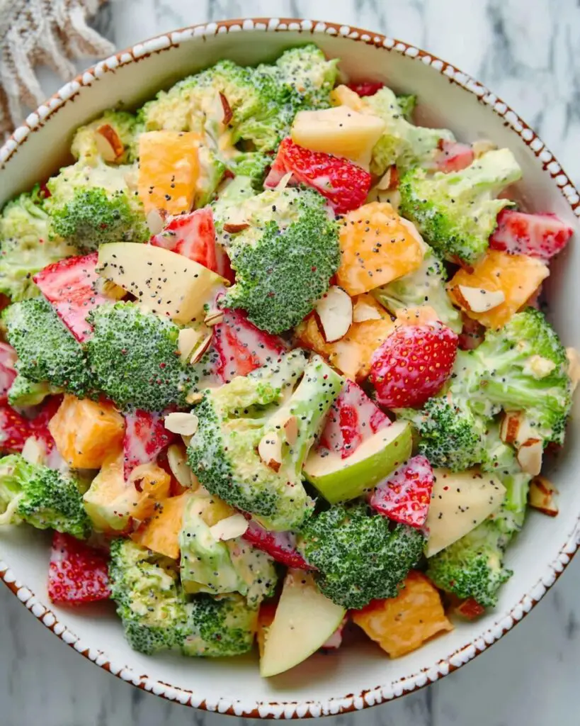 Strawberry Broccoli Salad Recipe