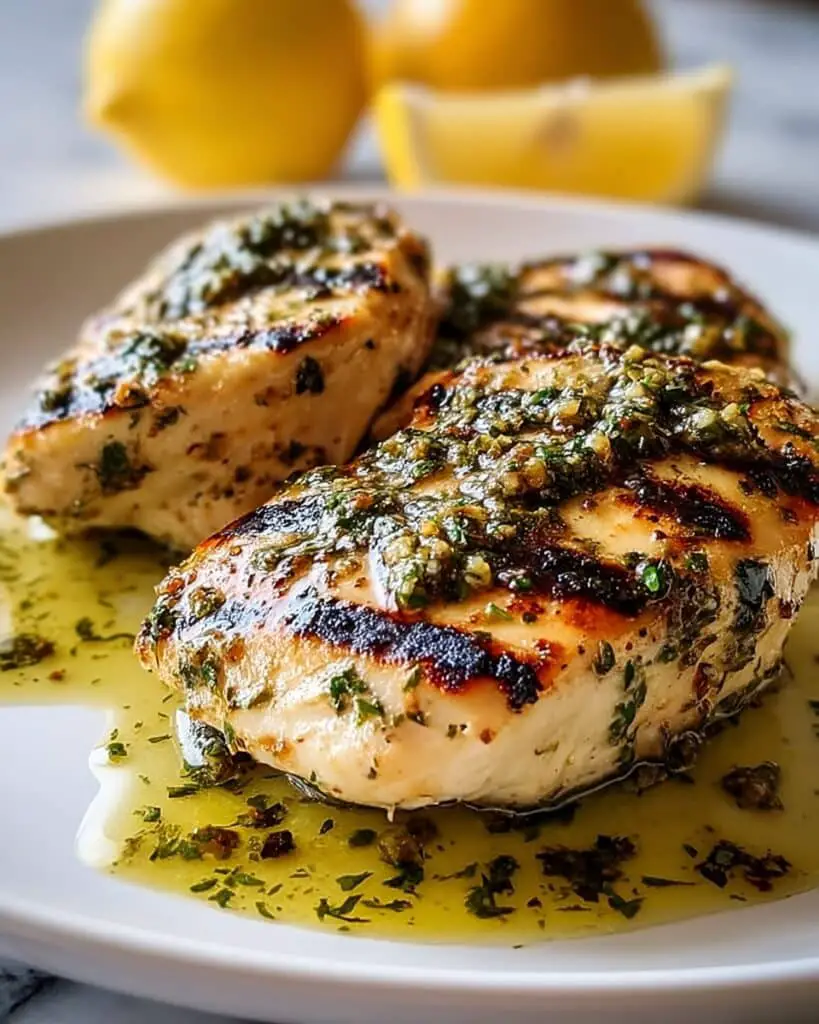 Mediterranean Herb Crusted Grilled Chicken Recipe