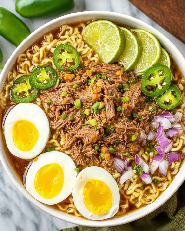 Slow Cooker Birria Ramen Recipe