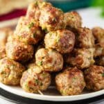 Baked Chicken Meatballs Recipe