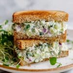 Easy Cucumber Salad Sandwiches Recipe