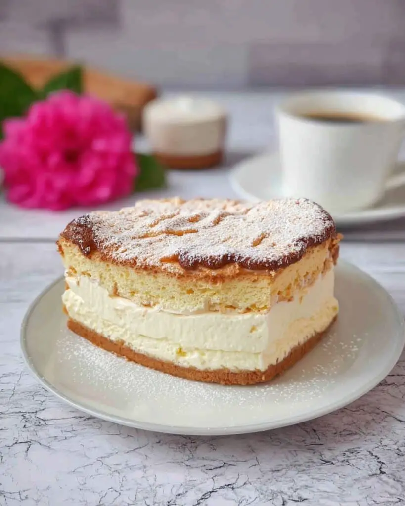 Karpatka – Polish Carpathian Mountain Cream Cake Recipe
