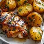 Chile-Butter Chicken With Vinegared Potatoes for a Flavor Feast Recipe