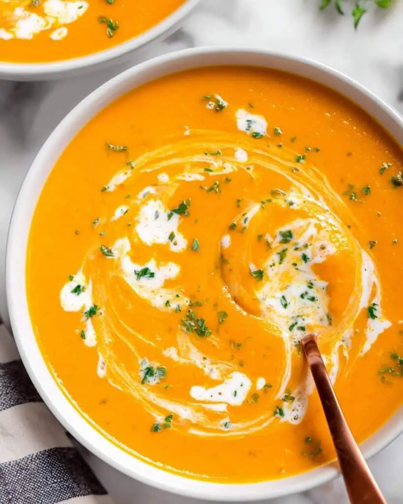 Instant Pot Sweet Potato Soup Recipe