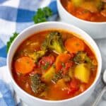 Instant Pot Weight Loss Veggie Soup Recipe