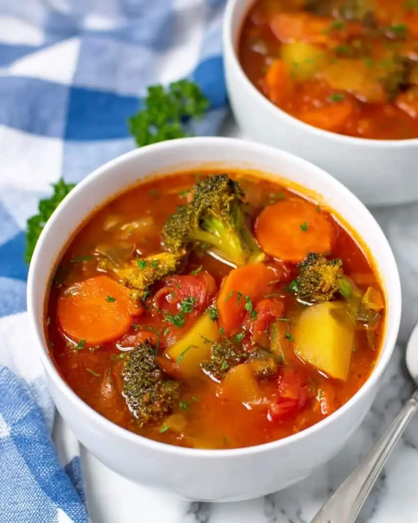 Instant Pot Weight Loss Veggie Soup Recipe