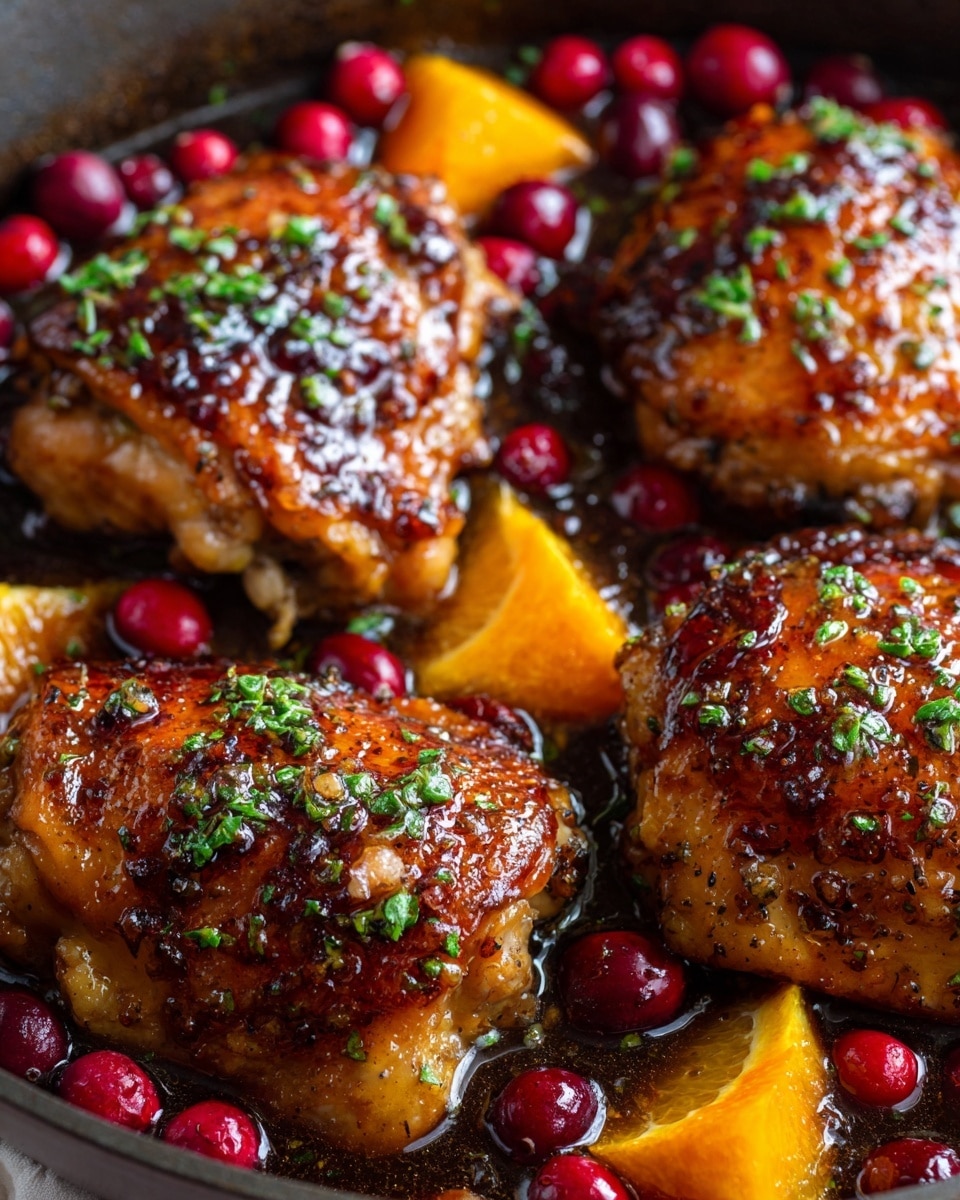 Cranberry Orange Chicken Recipe - Recipe Image