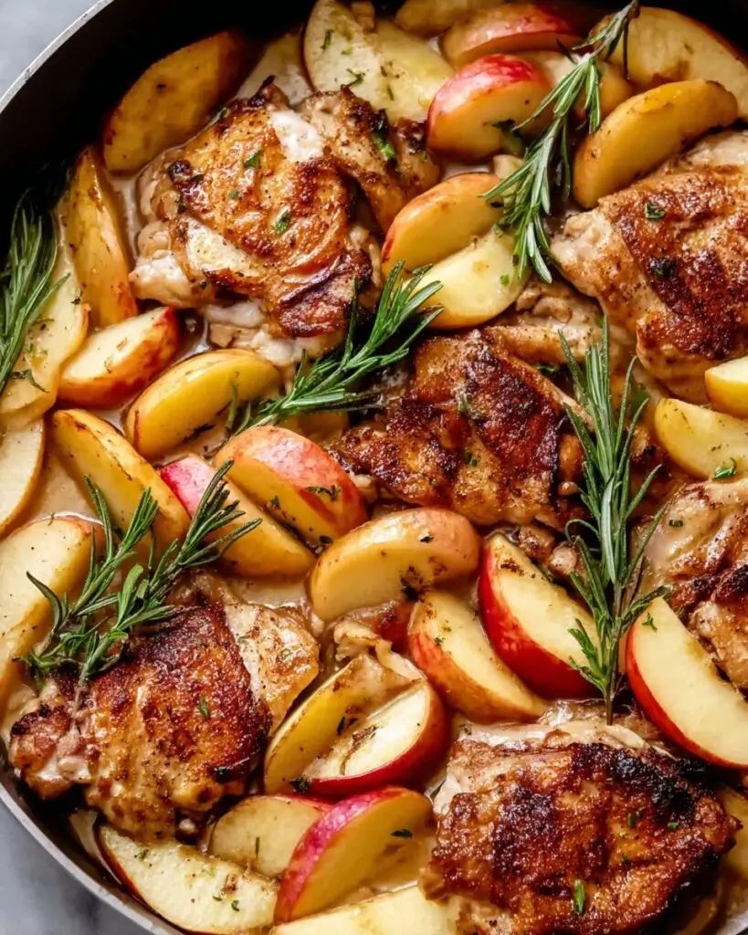 Skillet Apple Cider Chicken Recipe