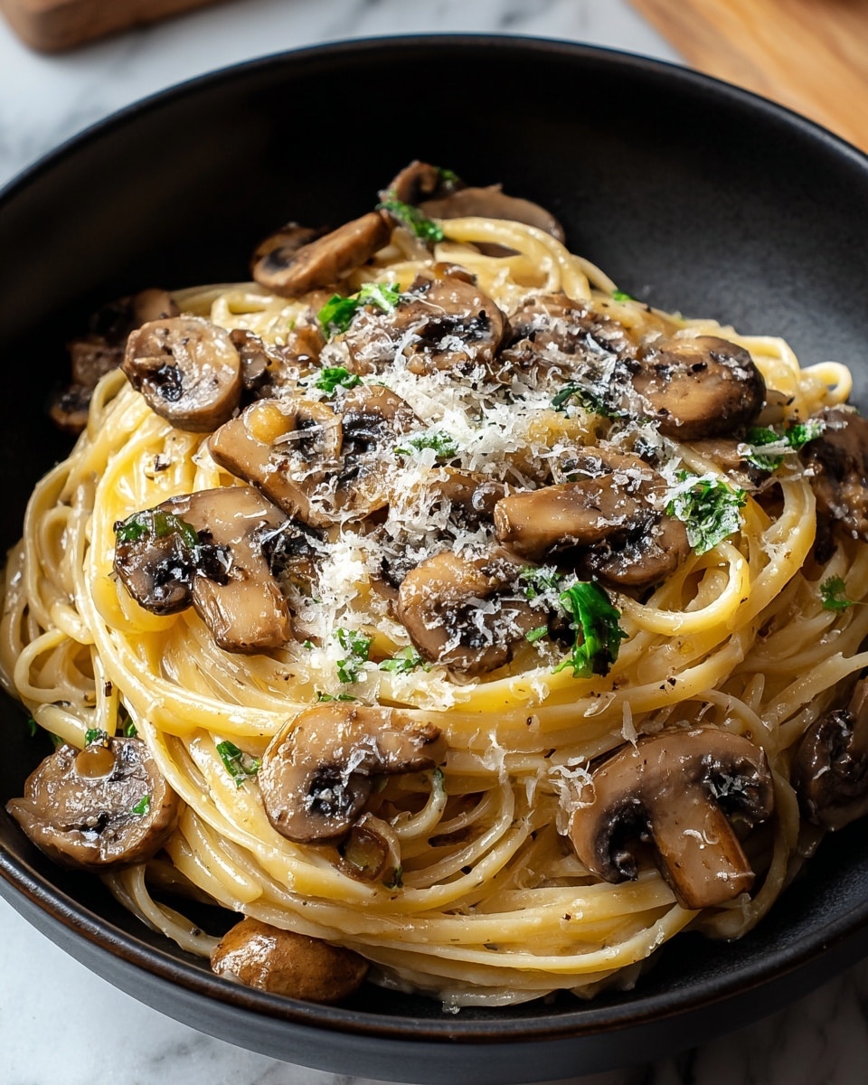 Caramelized Leek and Mushroom Gruyère Pasta Recipe - Recipe Image