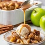Caramel Apple Bread Pudding Recipe