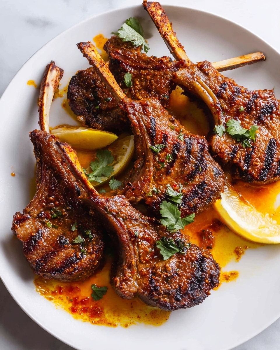 Easy Baked Lamb Chops Recipe - Recipe Image