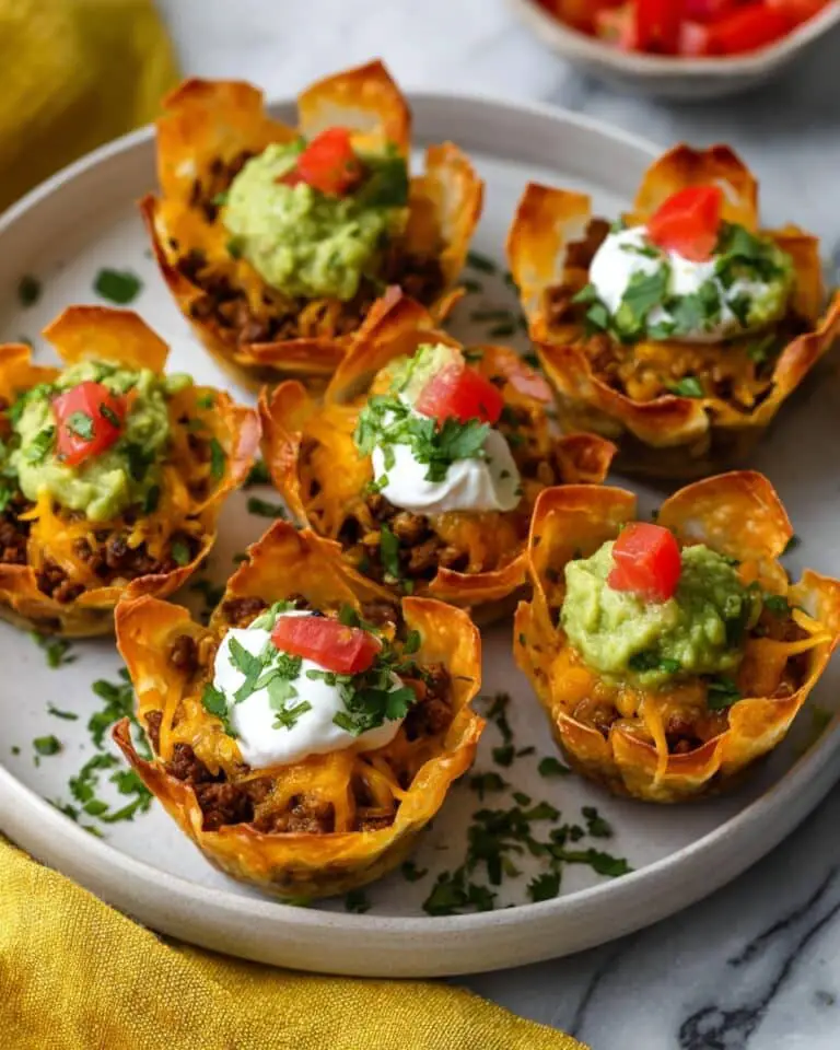 Easy Taco Cups Recipe