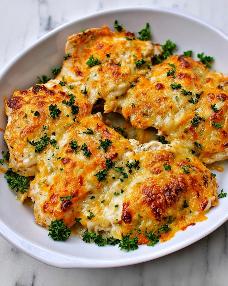 Keto Baked Cheesy Ranch Chicken Thighs Recipe
