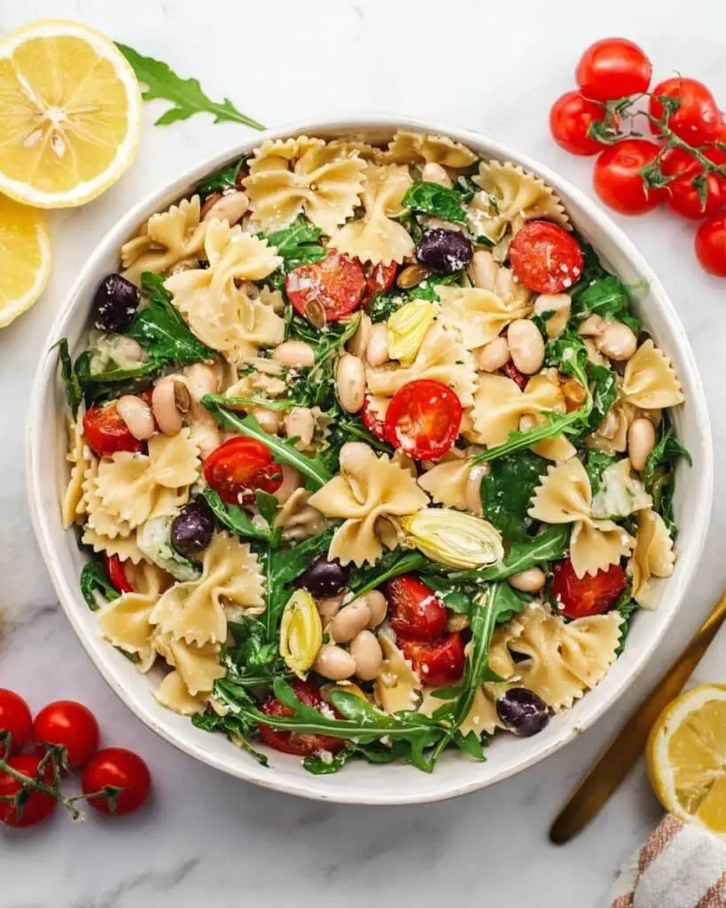 Artichoke and Arugula Salad with Cherry Tomatoes and Lemon-Maple Dressing Recipe