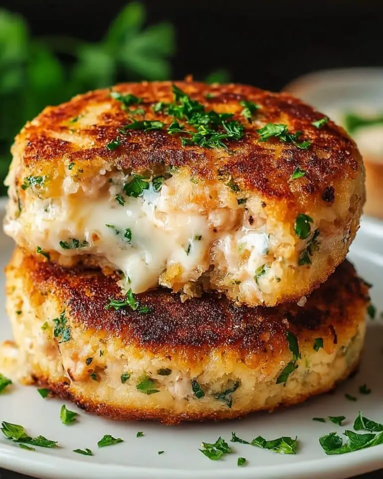 Crispy Tuna Melt Patties Recipe