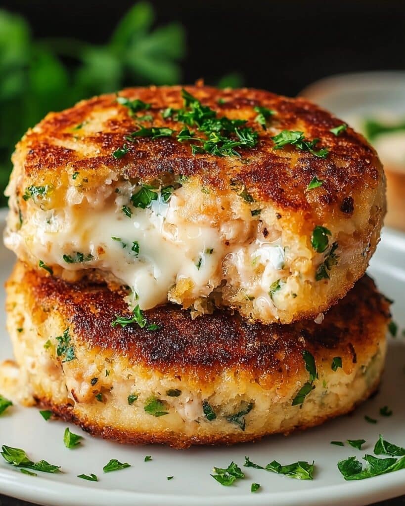 Crispy Tuna Melt Patties Recipe
