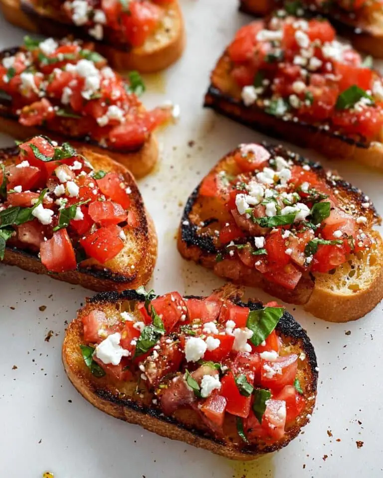 Classic Italian Bruschetta Recipe