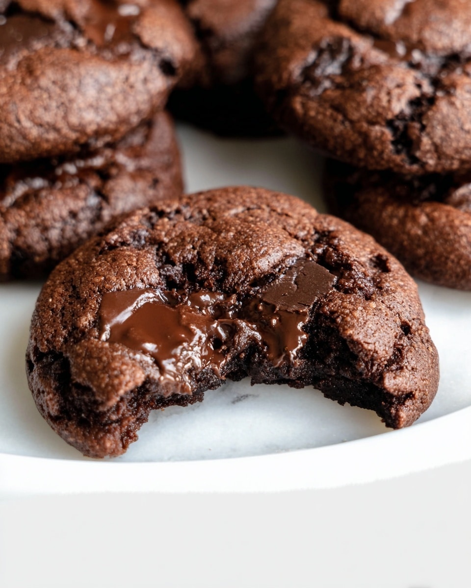 Keto Flourless Fudge Cookies Recipe - Recipe Image