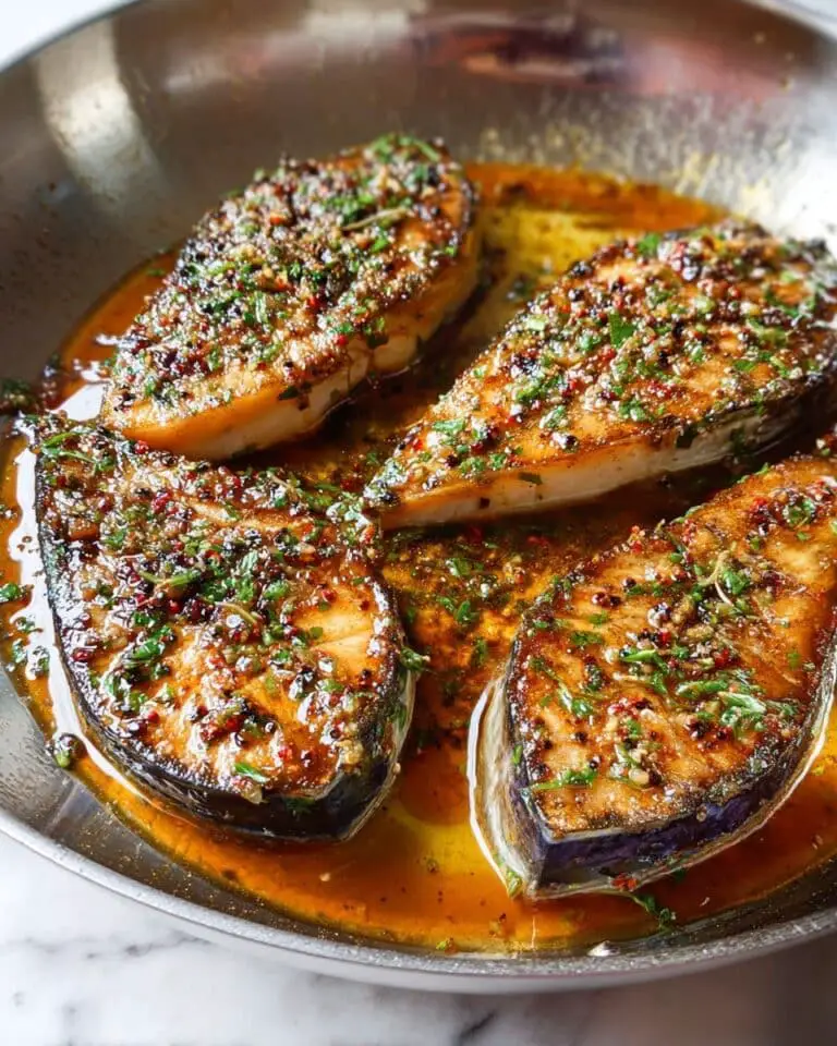 Easy Fish in Garlic Butter Sauce Recipe