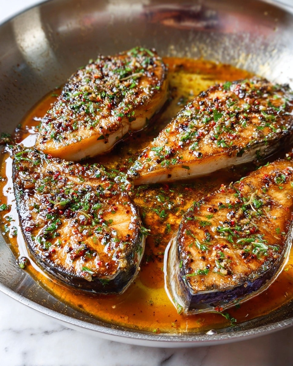 Easy Fish in Garlic Butter Sauce Recipe