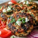 Mediterranean Chicken Patties Recipe