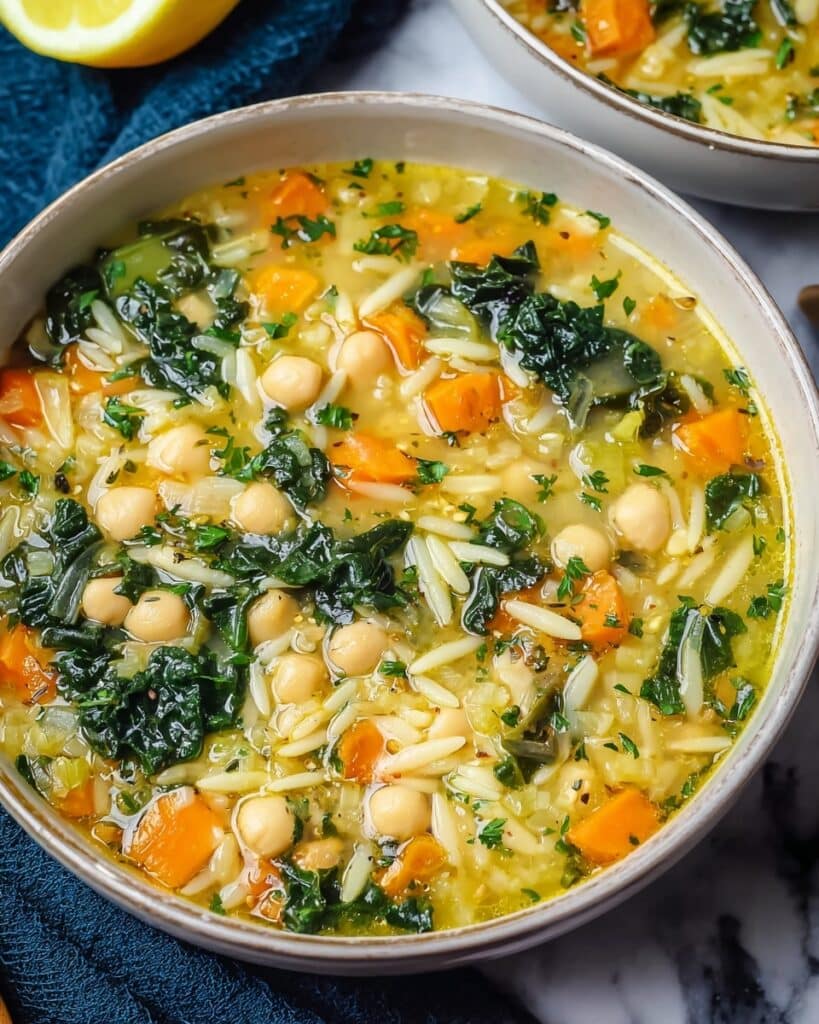 Orzo Vegetable Soup Recipe
