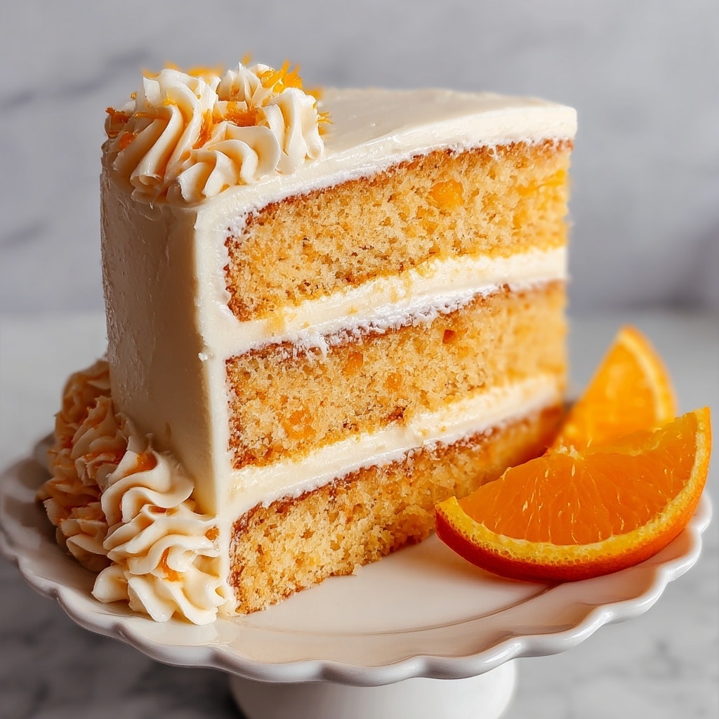 Orange Creamsicle Cake Recipe - Recipe Image
