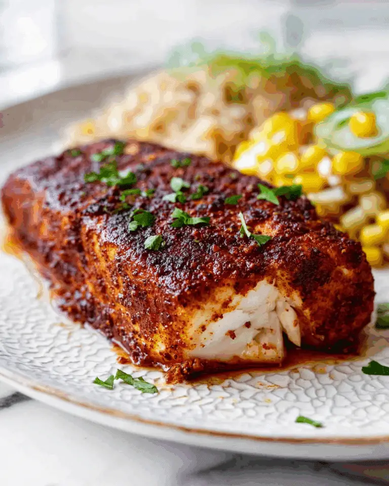 Best Blackened Cod Recipe