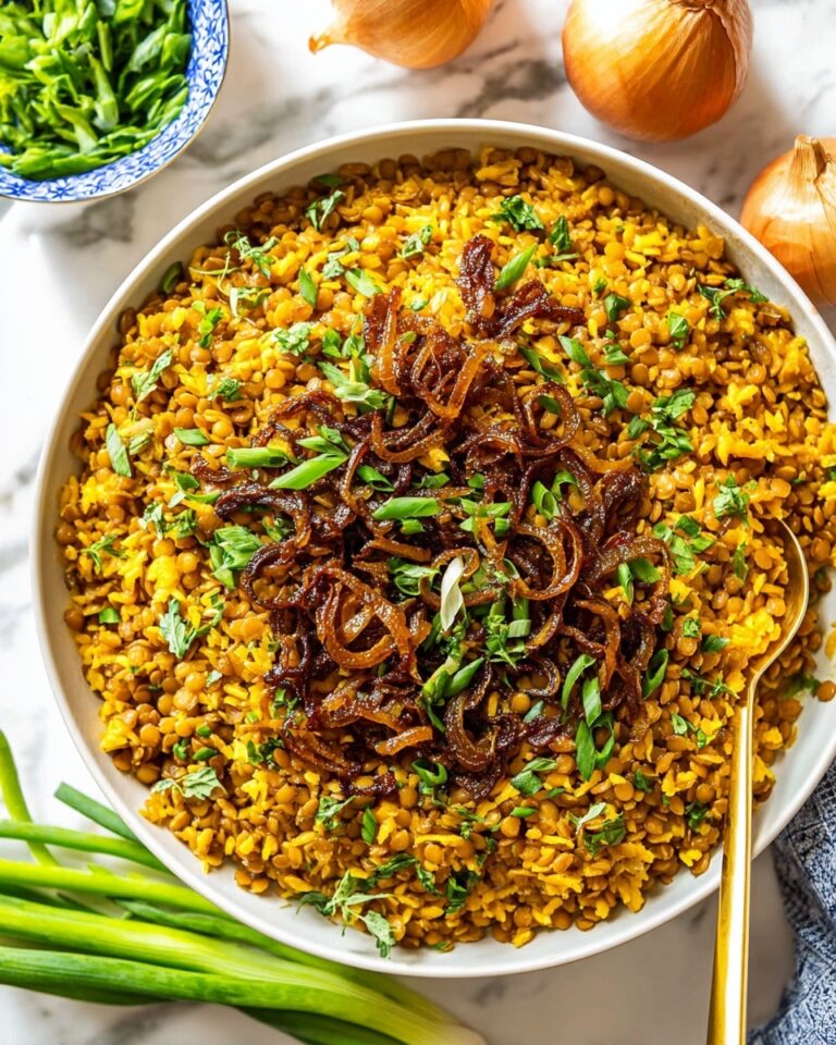 Mujadara (Lentils and Rice) Recipe