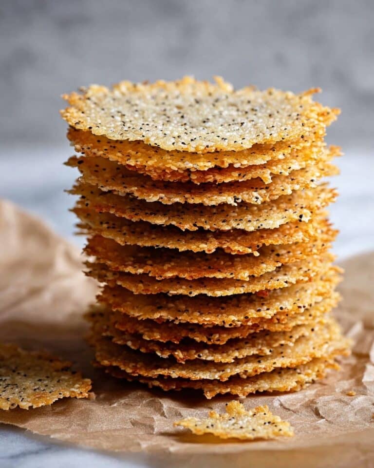 Quinoa Parmesan Crisps Recipe