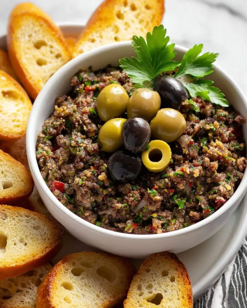 Easy Olive Tapenade Recipe