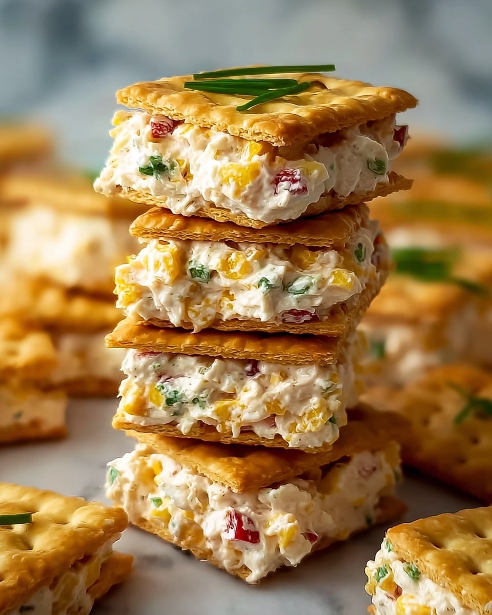 Ritz Crackers Party Snacks – Easy Cheddar Recipe - Recipe Image
