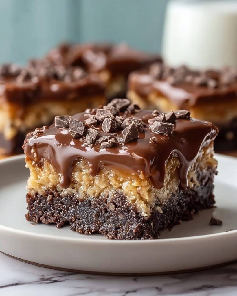 German Chocolate Poke Cake Recipe