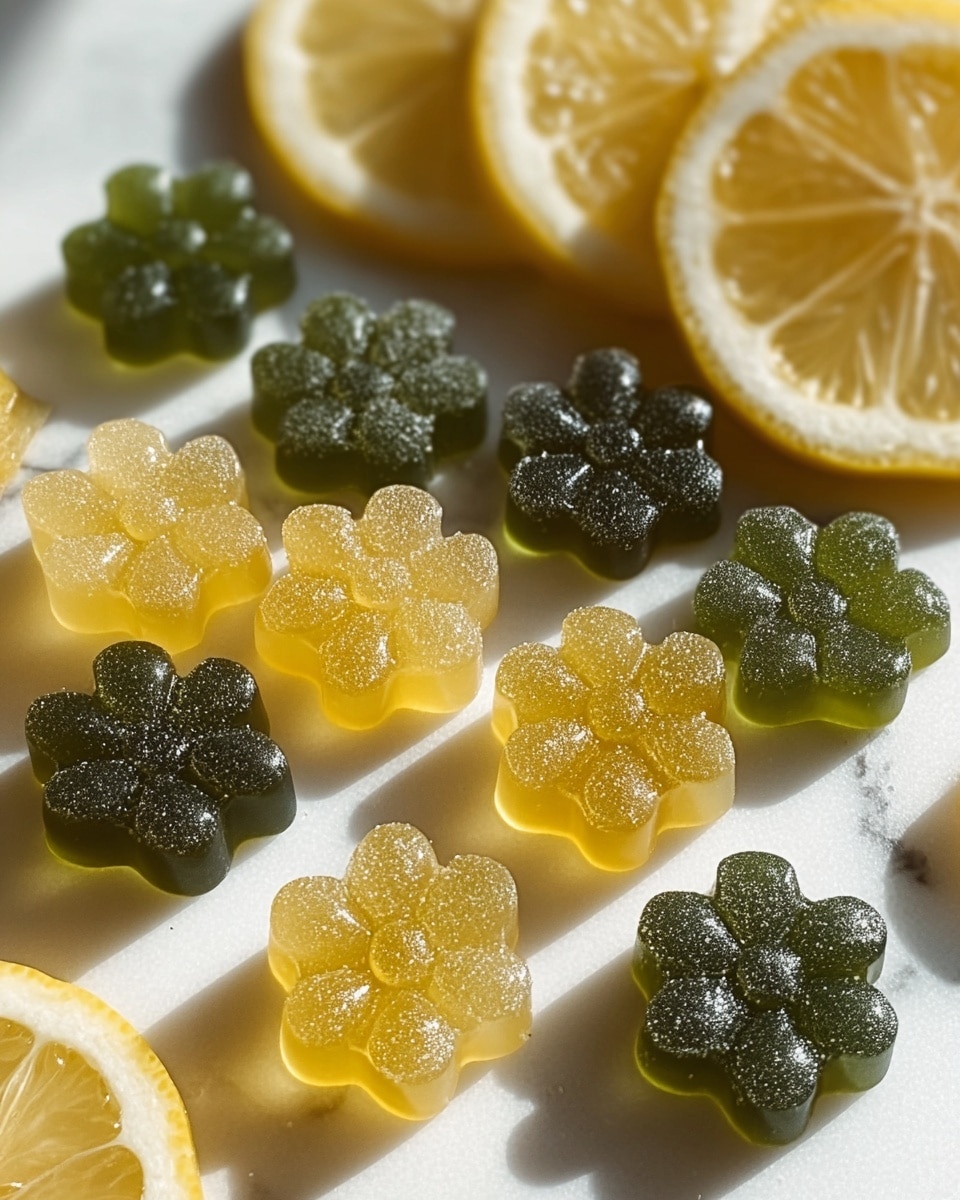 Green Tea, Lemon & Ginger Gummies Recipe