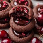 Chocolate Cherry Cookies Recipe