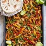 Sheet Pan Chicken Fajitas Recipe