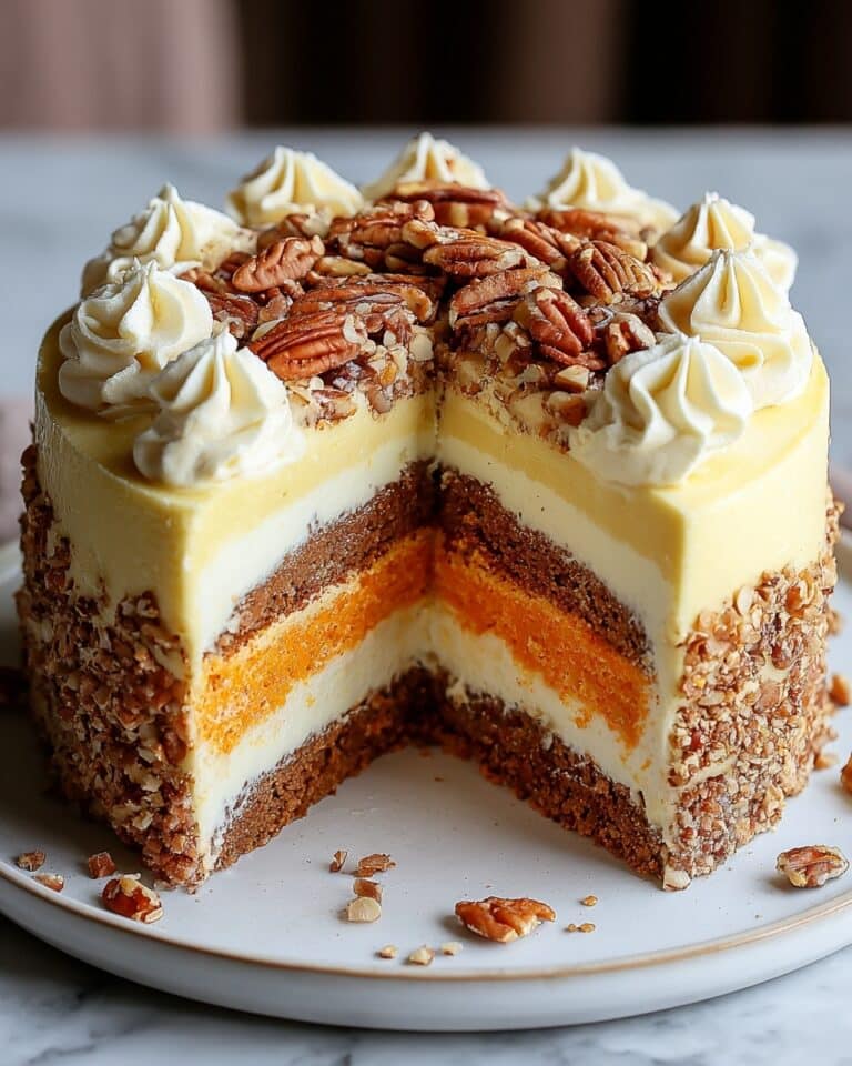 Carrot Cake Cheesecake Recipe – Easy Holiday Dessert Recipe