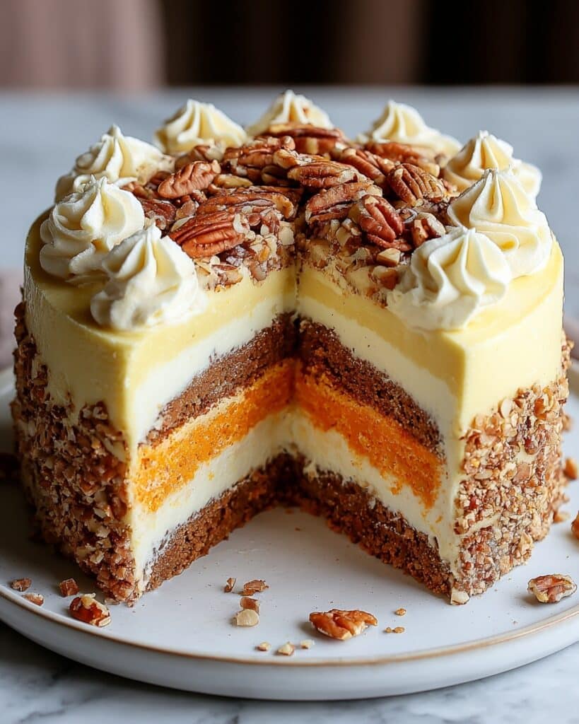 Carrot Cake Cheesecake Recipe – Easy Holiday Dessert Recipe