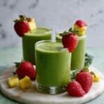 Cold Fighting Smoothie: A Healthy Green Powerhouse Recipe